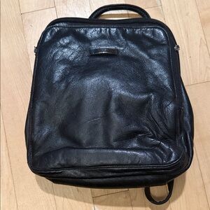 ✨ Pelle Studio Genuine Leather Mini Backpack Purse - Buttery Soft Black ✨